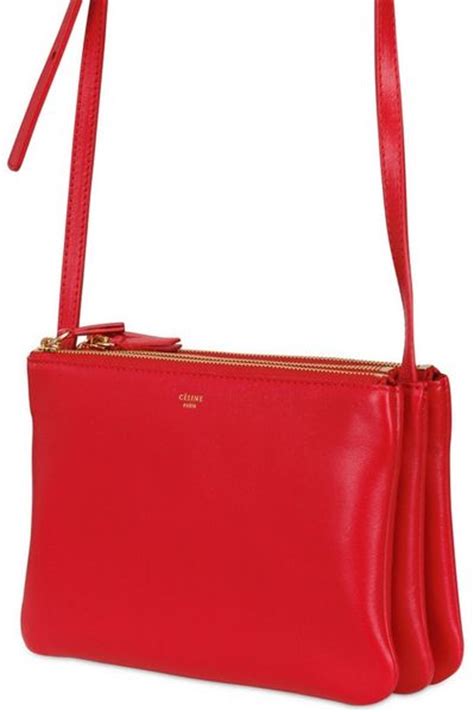 celine trio cabas solo leather shoulder bag|WOMEN'S LUXURY LEATHER SHOULDER BAGS .